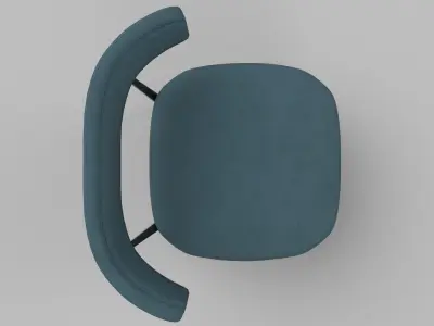 chair dining Low-poly 3D model