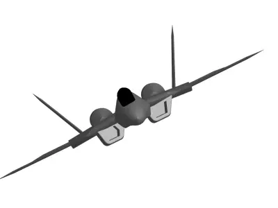 Sukhoi Su-57 3D model purchase