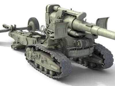 5 Military Vehicles Collection v20 Low-poly 3D model