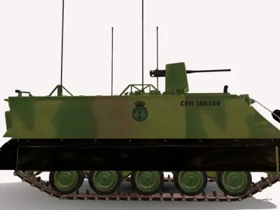 M113 CFN BR Low-poly 3D model