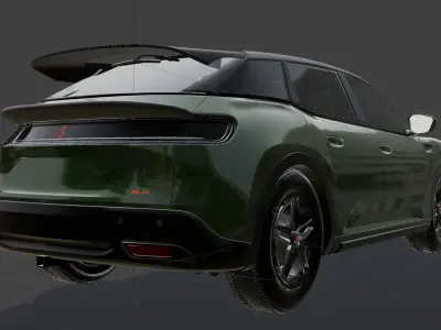2027 Dodge Journey GLH Free 3D model