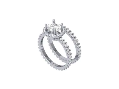 Wedding Ring  3D print model 244