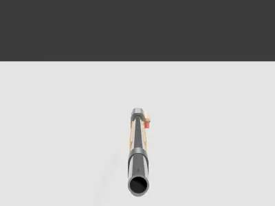 Shotgun 3D model 4