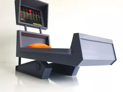 STAR TREK TOS MEDICAL BED 3D print model