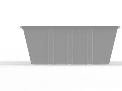 Flat Boat 3D model
