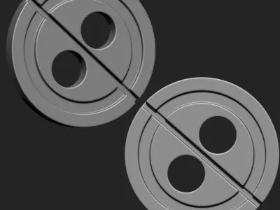 Steampunk Gears IMM Brush Pack 50 in One Vol 4 3D model