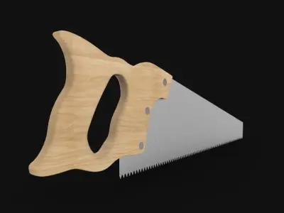 The Saw blade 3D model