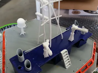 Mast Fairmount Summit 3D print model