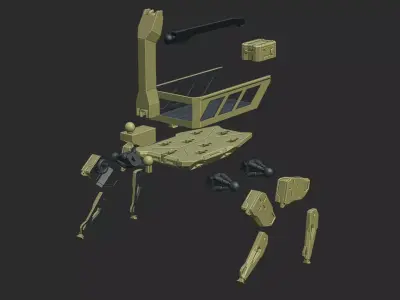 Cargo Robot Free 3D print model