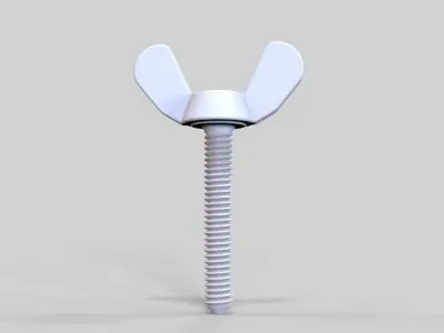 M3 x 20mm Wing Screws 3D print model
