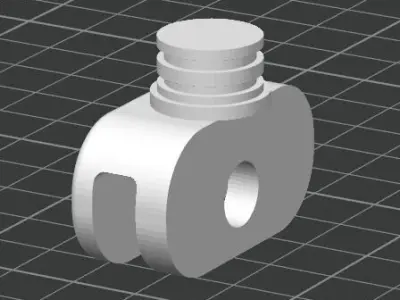  Bathroom Shelf Support Bracket  3D print model