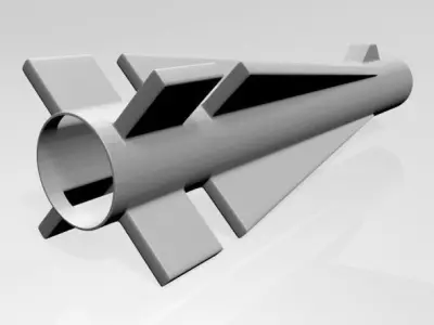 Missile 06 3D model