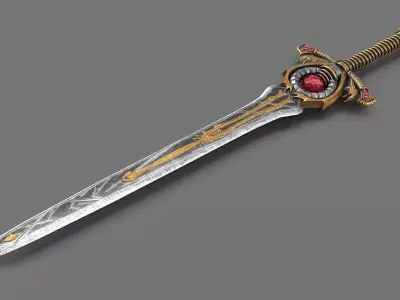 Sword V2 PBR 3D model