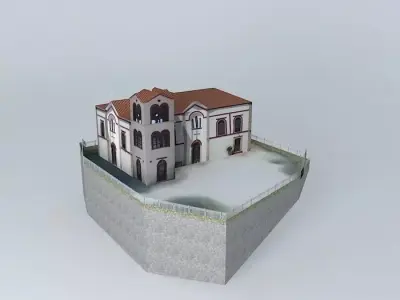 ENTRY OF THEOTOKOU- EISODIA THEOTOKOU Free 3D model