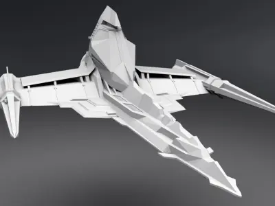 Draconian Marauder Scale model 3D print model