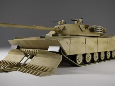 Tank 888 3D model