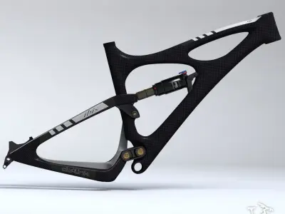 Bike Frame Mojo HD 3D model