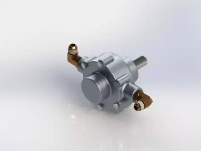Hydraulic Pump Free 3D model