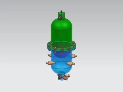DIAPHRAGM ACCUMULATOR Free 3D model