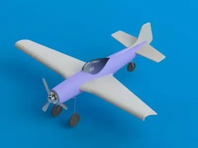 Airplane plane Free 3D model
