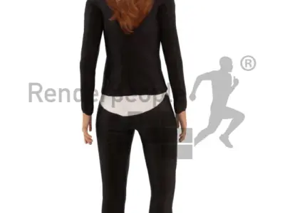 Sophia Animated 001 Standing