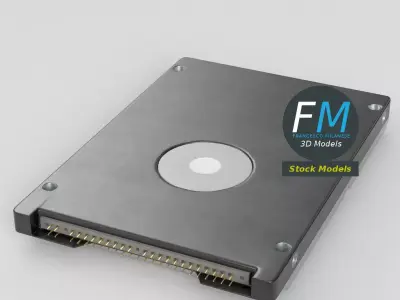 ATA-IDE Hard Disk Drive 3D model