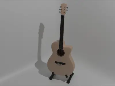 Guitar 3D model buy