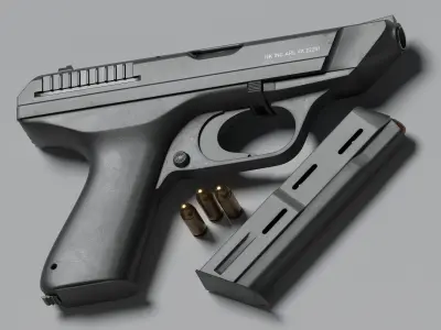HK VP70 Low-poly 3D model