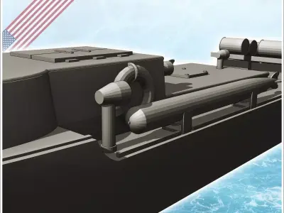 PT-658 patrol torpedo boat  - Modern WW2 WW1 World War Diaroma W 3D print model