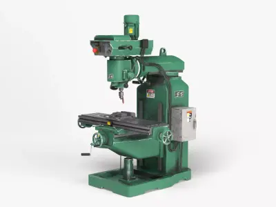 Vertical Milling 3D model