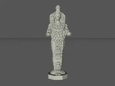 Artemis Statue 3D model