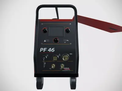 Lincoln Welding Machine 3D model