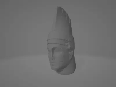 Nemrut Head Sculpture 3D print model buy