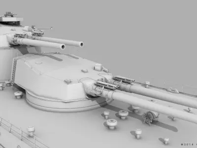Battleship ISE 3D model