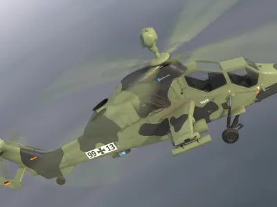 German Military Vehicles Collection 3D model