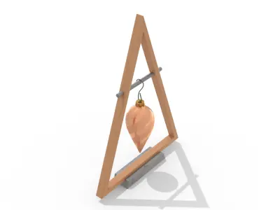 Christmas Bauble 2024 Free 3D model