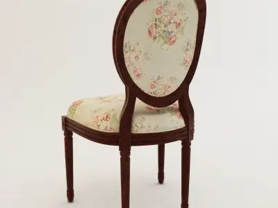 Louis XV style Chair 3D model