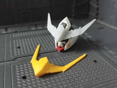MG Gundam Barbatos almost anime accurate V Fin Free 3D print model