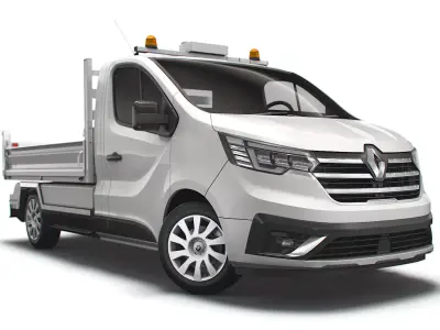 Renault Trafic Tipper 2021 3D model
