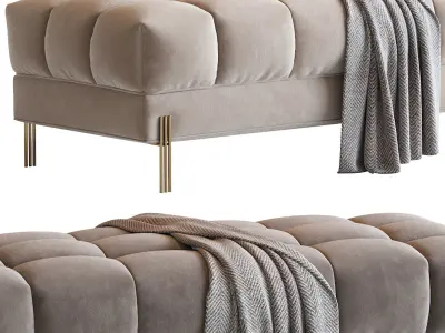 Bench Sienna 3D model