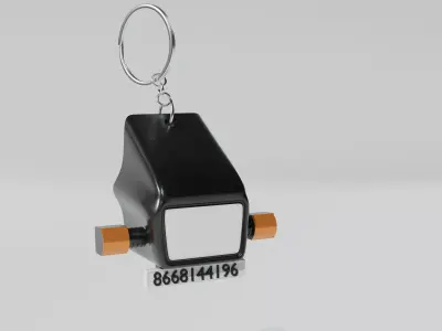  key chain  3D print model