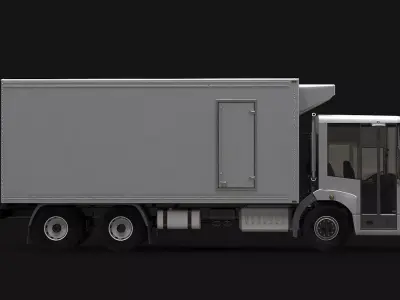 Mercedes Econic Box Truck 3D model