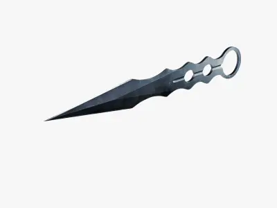Throwing Knife 3D model