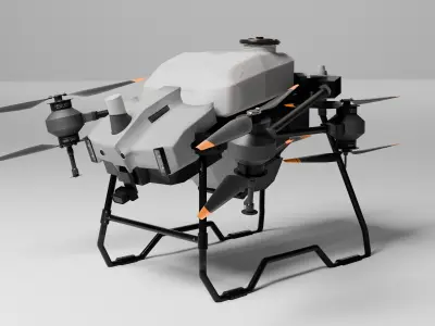 DJI Drone Agras T40 3D model