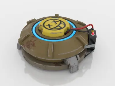 Junkrat Concussion Mine 3D model
