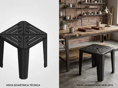 SEAT STOOL  3D model