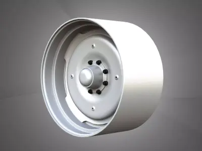 Rear Wheel - Combine 1688 3D model
