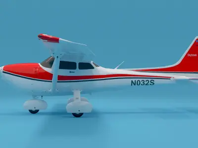 Plane 09 3D model