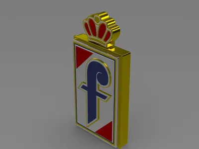 pininfarina logo 3D model by Sergey