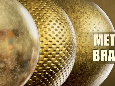 Metal Brass Part 2 Texture